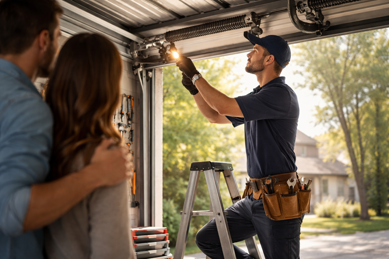 Top Signs You Need a Garage Door Tune-Up in Wendell Before It Breaks Down