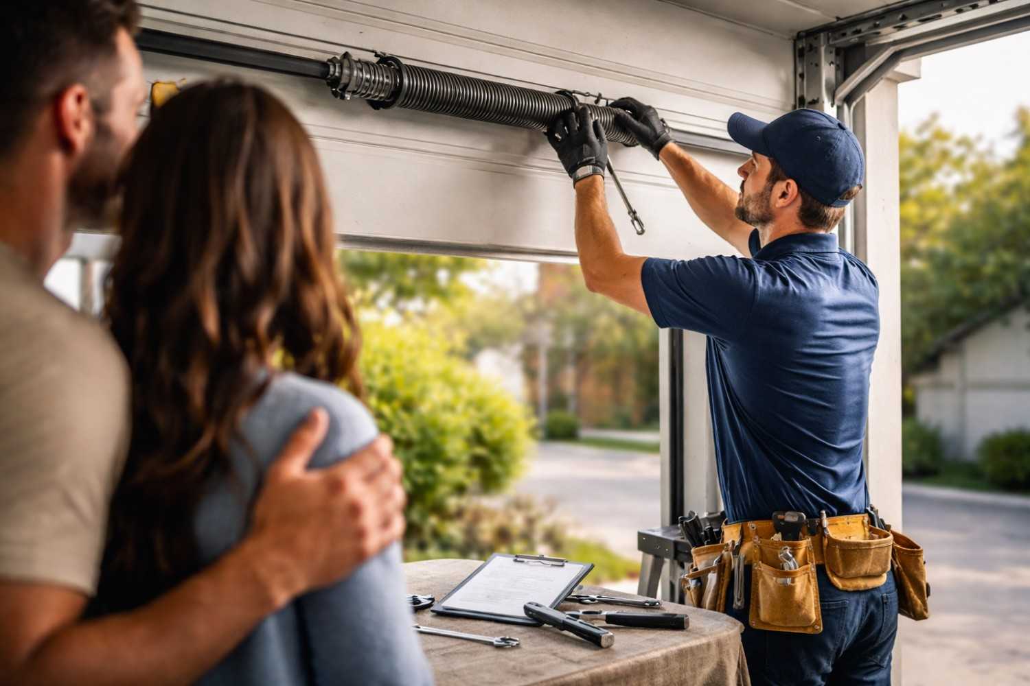 Garage Door Spring Repair Cost in 2026: What You Should Expect to Pay